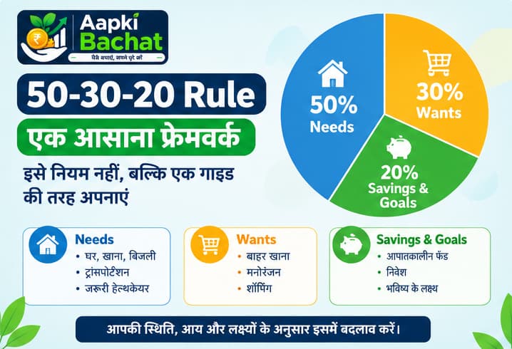 Budget कैसे बनाएं? घर का Monthly Budget बनाने का आसान तरीका 2 50-30-20 Rule क्या है?