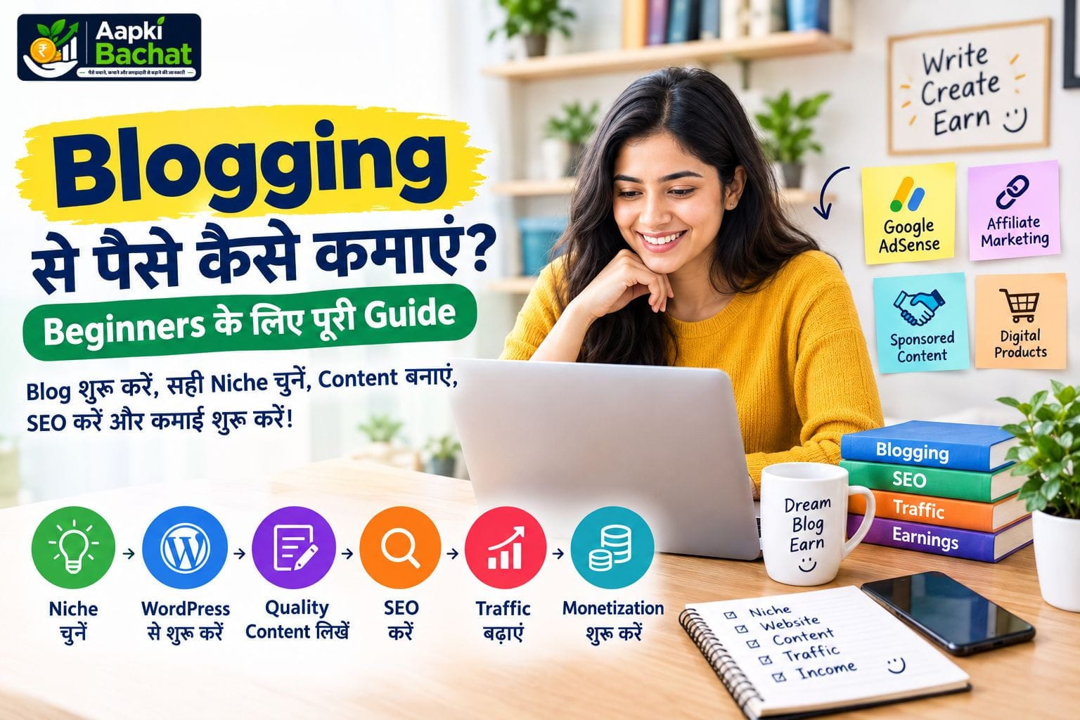 Blogging से पैसे कैसे कमाएं?