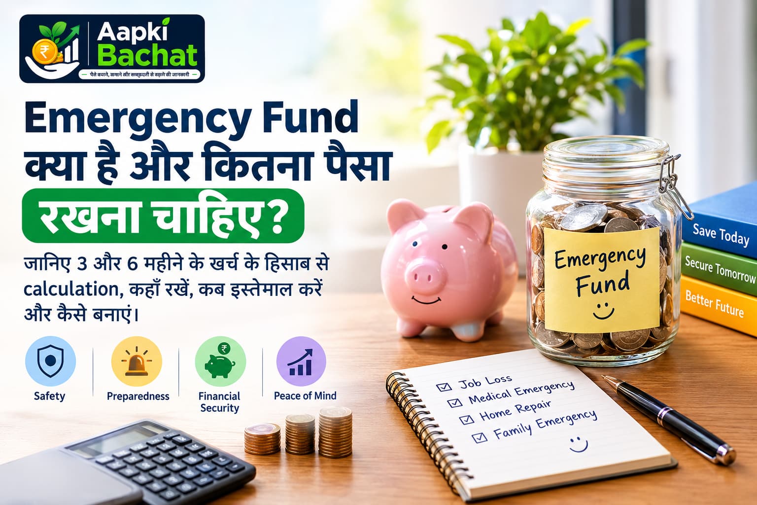 Emergency Fund क्या है और कितना पैसा रखना चाहिए