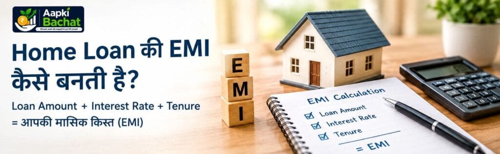 Home Loan EMI कैसे बनती है