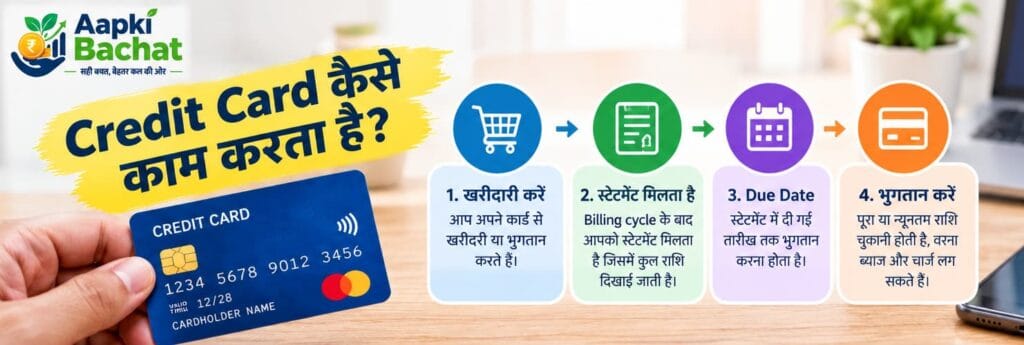 Credit Card कैसे काम करता है?
