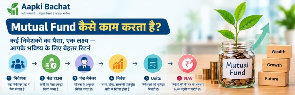Mutual Fund कैसे काम करता है
