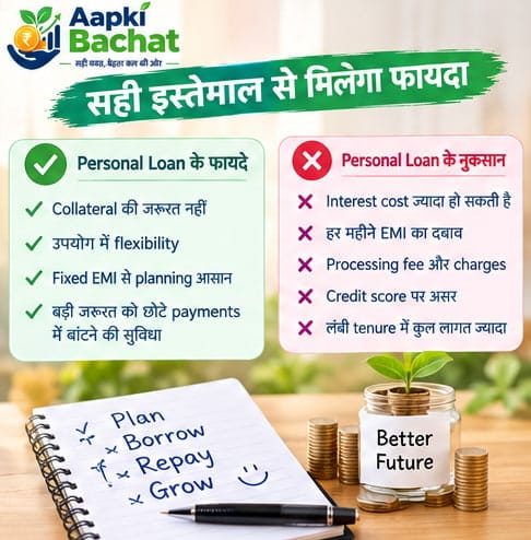 Personal Loan क्या है? यह कैसे काम करता है और लेने से पहले किन बातों का ध्यान रखें? 2 Personal Loan के फायदे और नुकसान